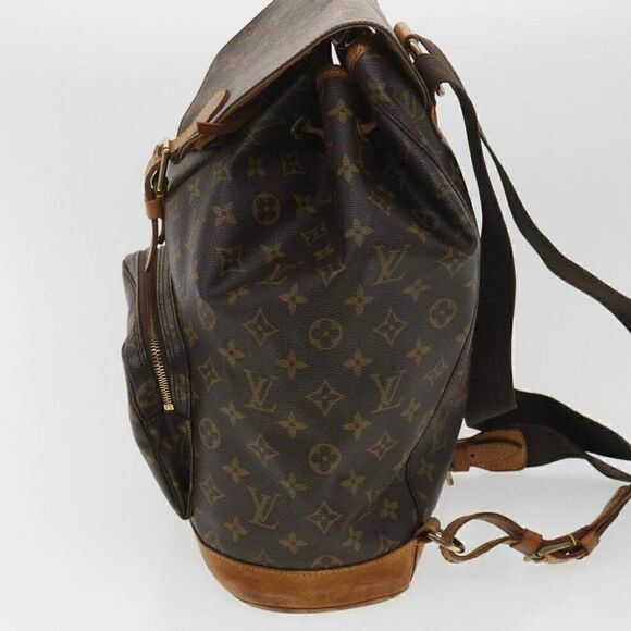 LOUIS VUITTON Monogram Montsouris GM Backpack - Picture 3 of 15